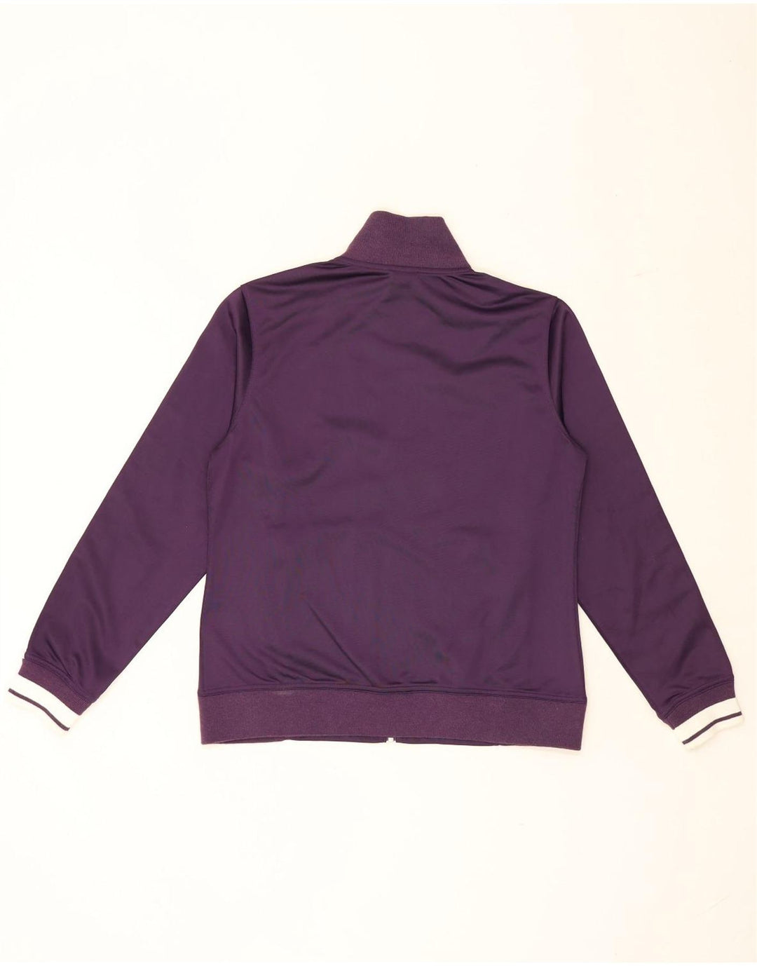 Γυναικεία αθλητική φόρμα Asics Top Jacket UK 14 Large Purple Colourblock Polyester