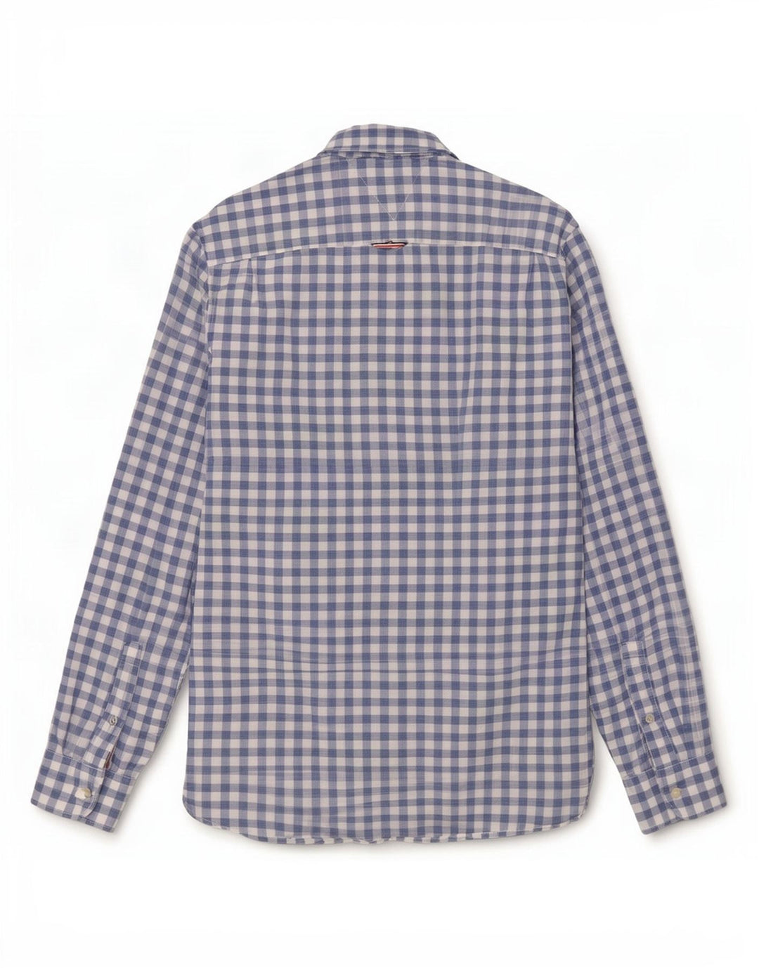 Ανδρικό πουκάμισο Tommy Hilfiger Small Blue Gingham Cotton