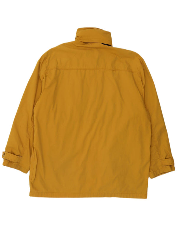 Green Leaves Ανδρικό κουκούλα Utility Jacket UK 42 XL Κίτρινο