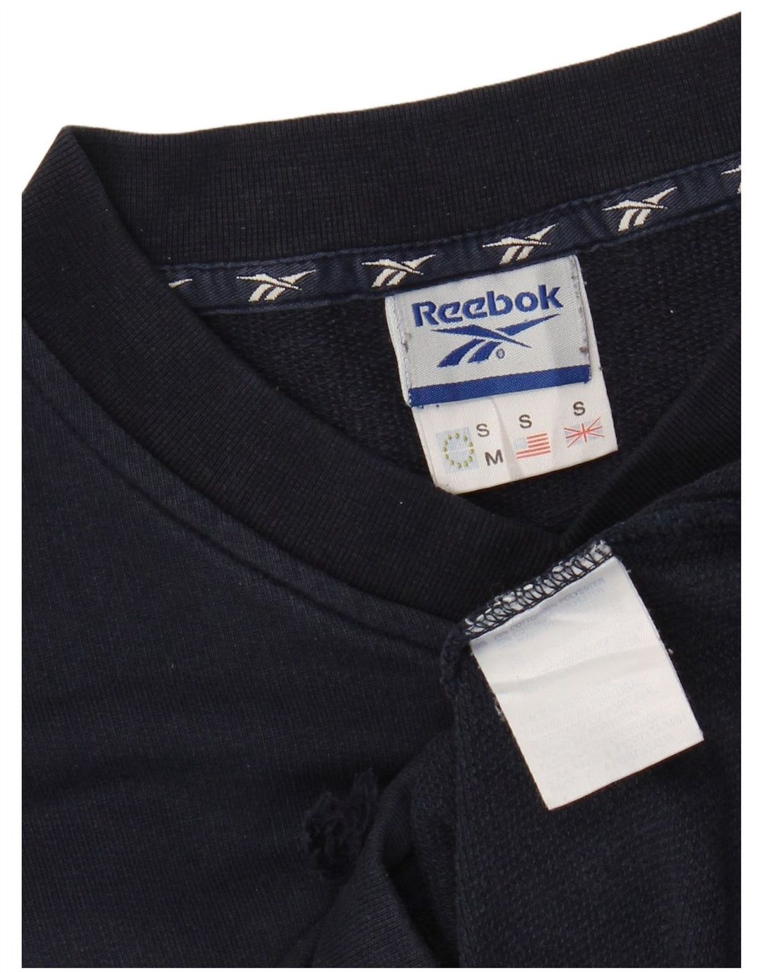 Ανδρικό φούτερ REEBOK Jumper Small Navy Blue Cotton