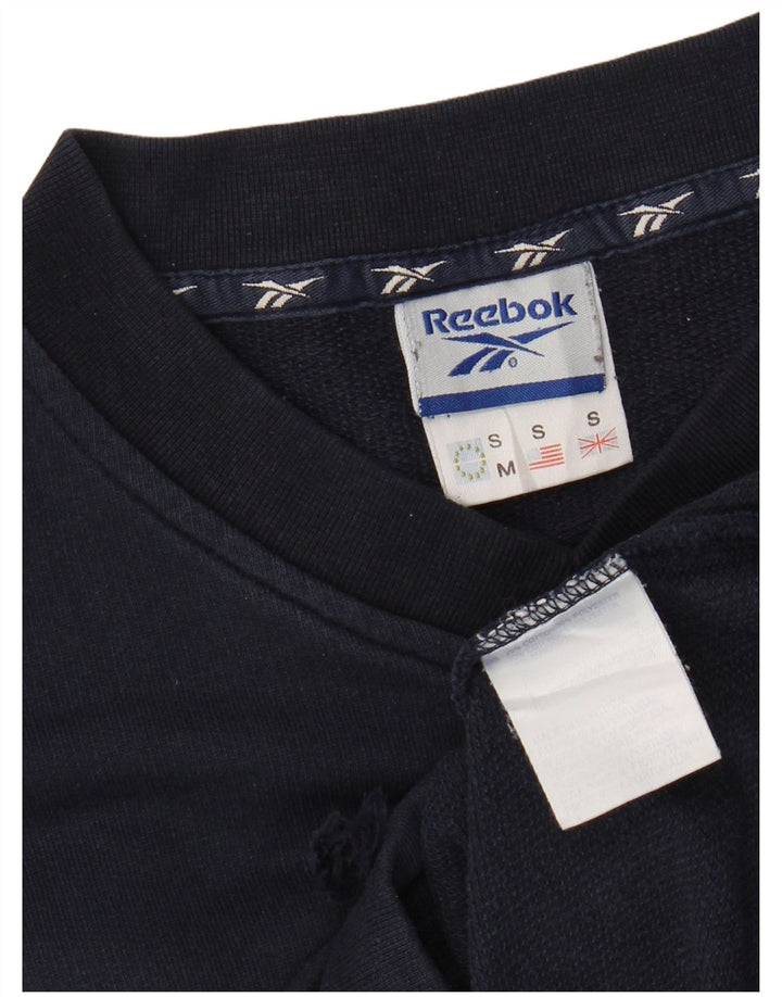 Ανδρικό φούτερ REEBOK Jumper Small Navy Blue Cotton