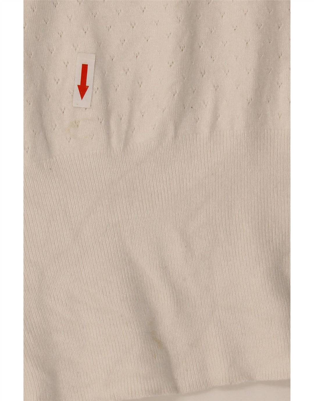 Marks & Spencer Γυναικείο πουλόβερ με λαιμόκοψη UK 14 Medium Off White