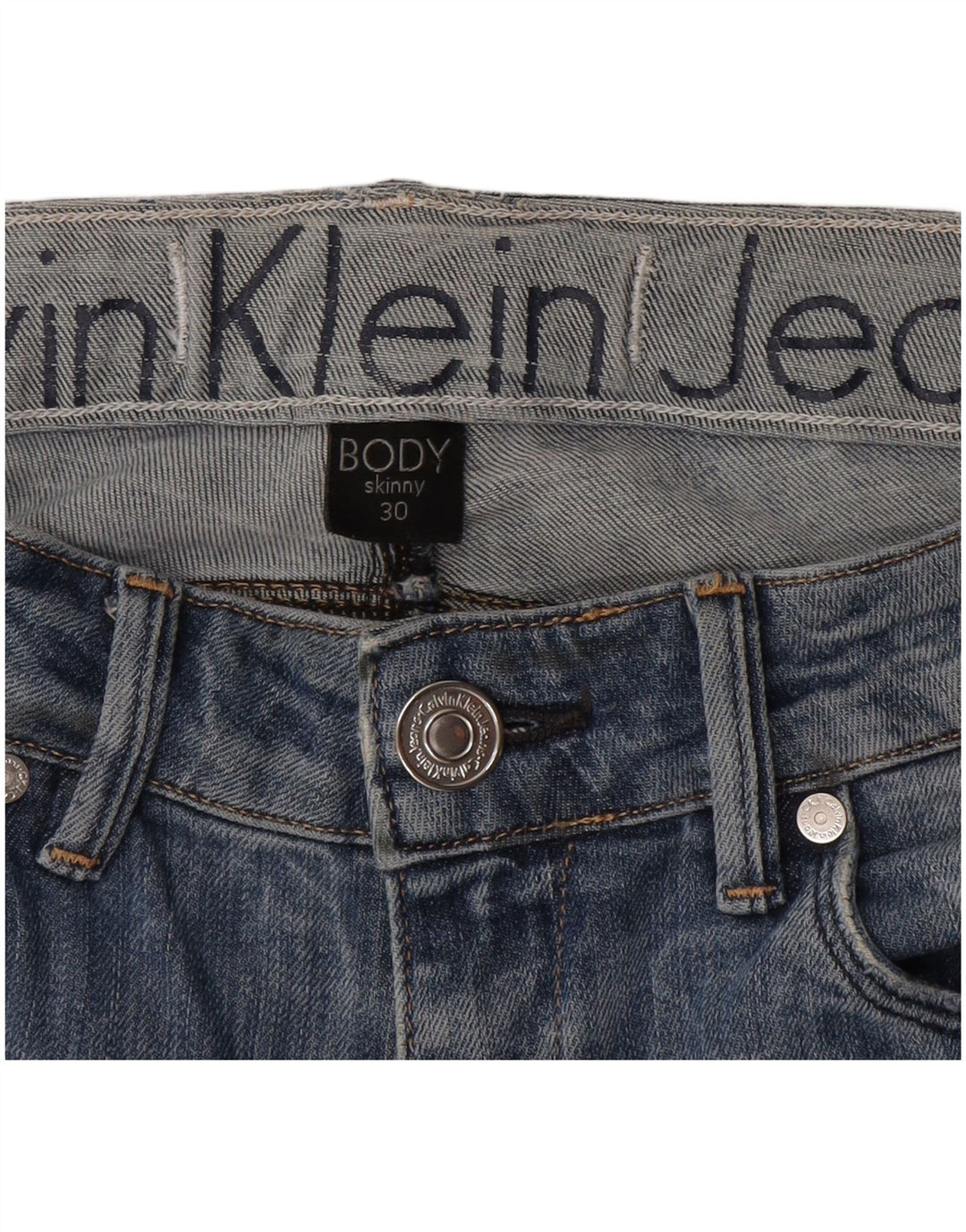 Γυναικεία Skinny Jeans Calvin Klein W30 L33 Blue