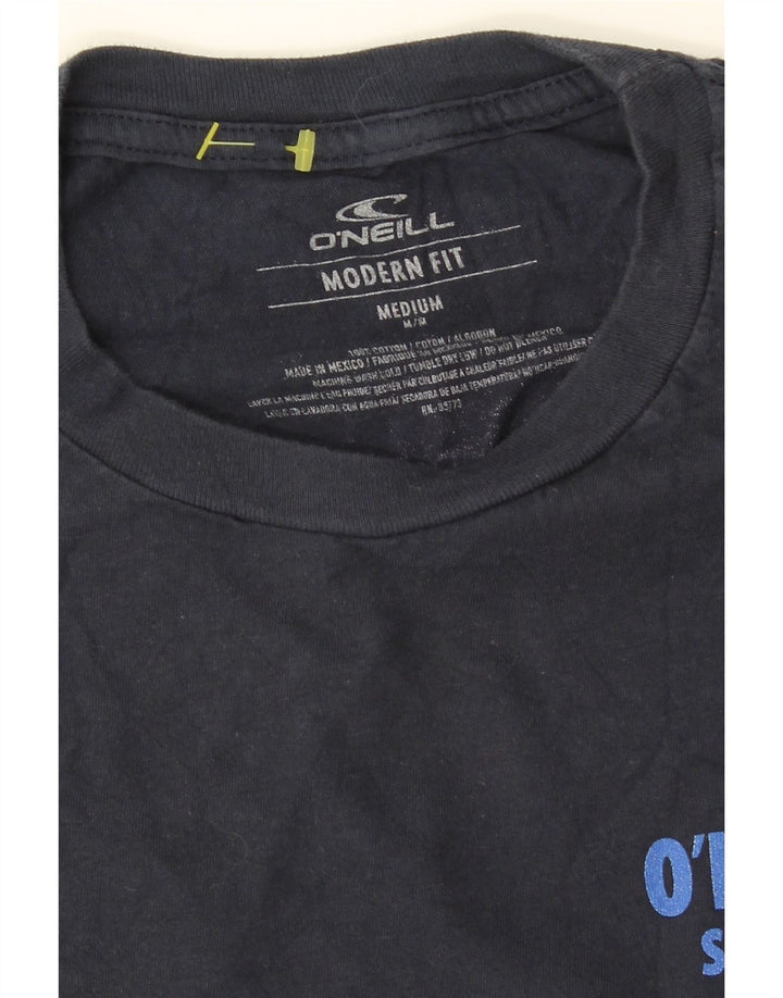 O'NEILL Ανδρικό T-Shirt με μοντέρνα εφαρμογή με γραφικό μπλουζάκι από μεσαίο μπλε βαμβακερό
