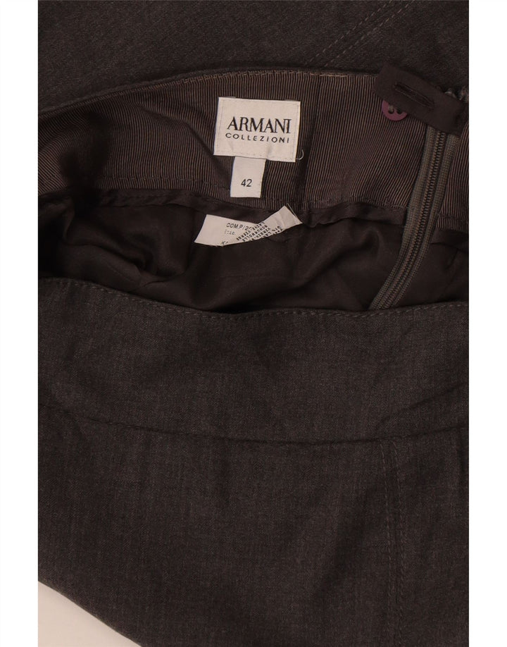 Armani Collezioni Γυναικεία Pencil Φούστα IT 42 Medium W28 Γκρι