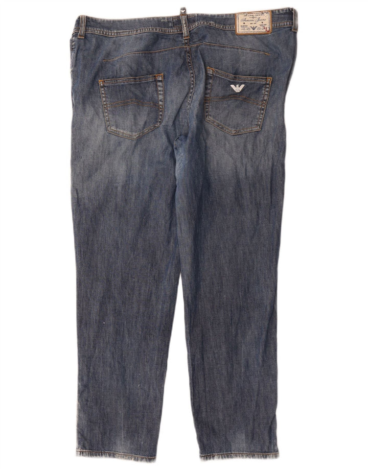 Armani Γυναικείο Slim Jeans W32 L27 Μπλε βαμβακερό