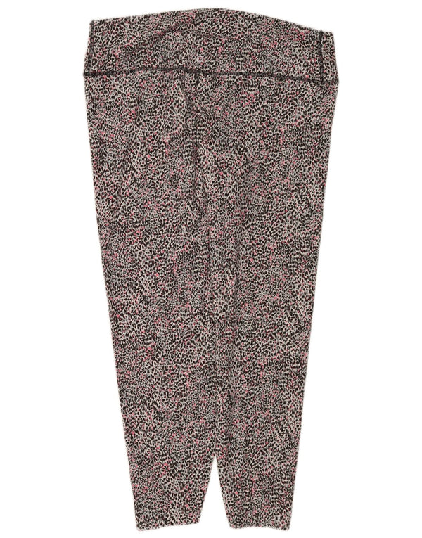 Γυναικεία κολάν Marks & Spencer UK 22 3XL πολύχρωμη ζωϊκή εκτύπωση