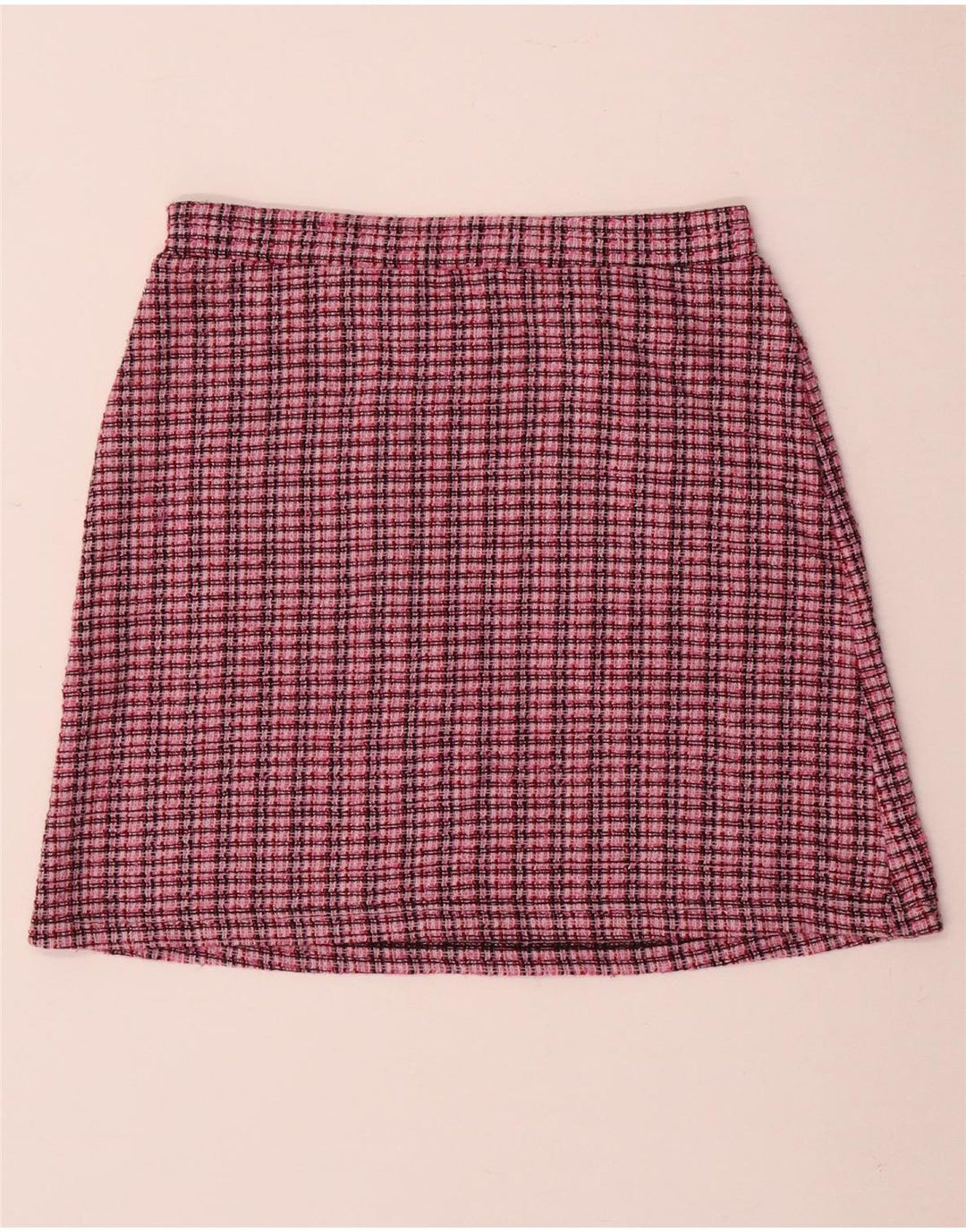 ZARA Γυναικεία Μίνι Φούστα Trafaluc Small W26 Pink Check