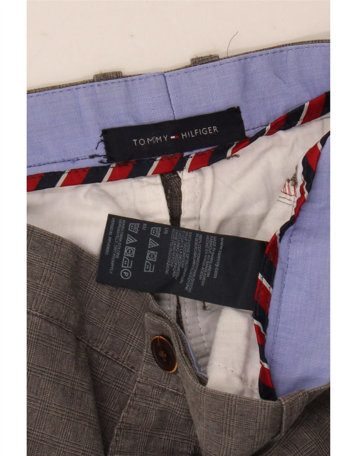 Tommy Hilfiger Ανδρικό ίσιο παντελόνι Chino W30 L30 Γκρι βαμβακερό