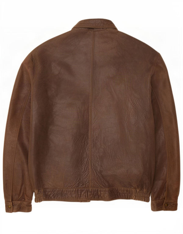Pelletteria Ανδρικό Δερμάτινο Μπουφάν UK 42 XL Καφέ