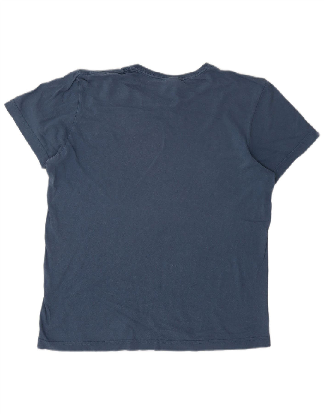 Ανδρικό γραφικό T-Shirt Adidas Top από μεσαίο μπλε βαμβακερό