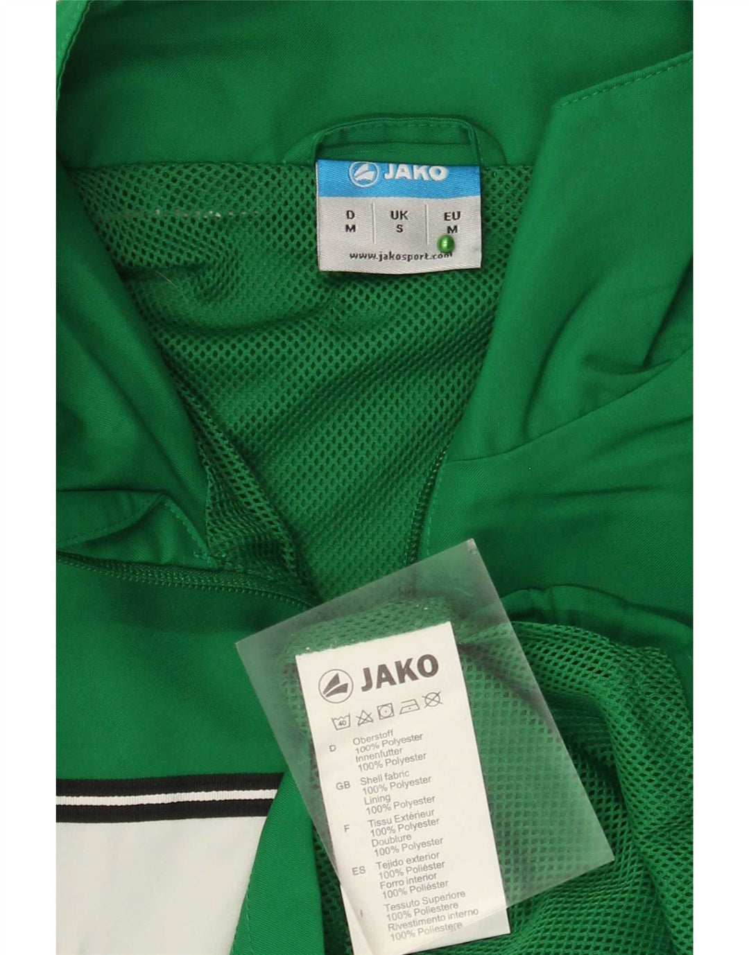 Ανδρική φόρμα Jako Top Jacket Small Green Colourblock Polyester