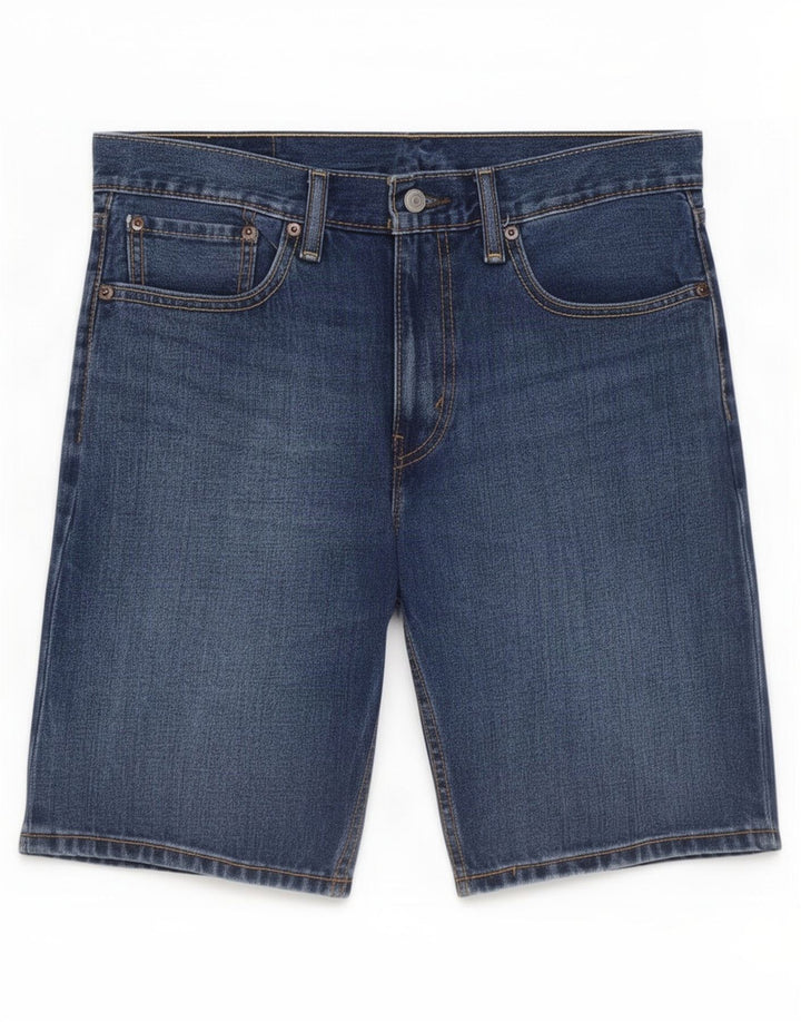 Ανδρικό τζιν σορτς Levi's 502 W32 μεσαίο μπλε βαμβακερό