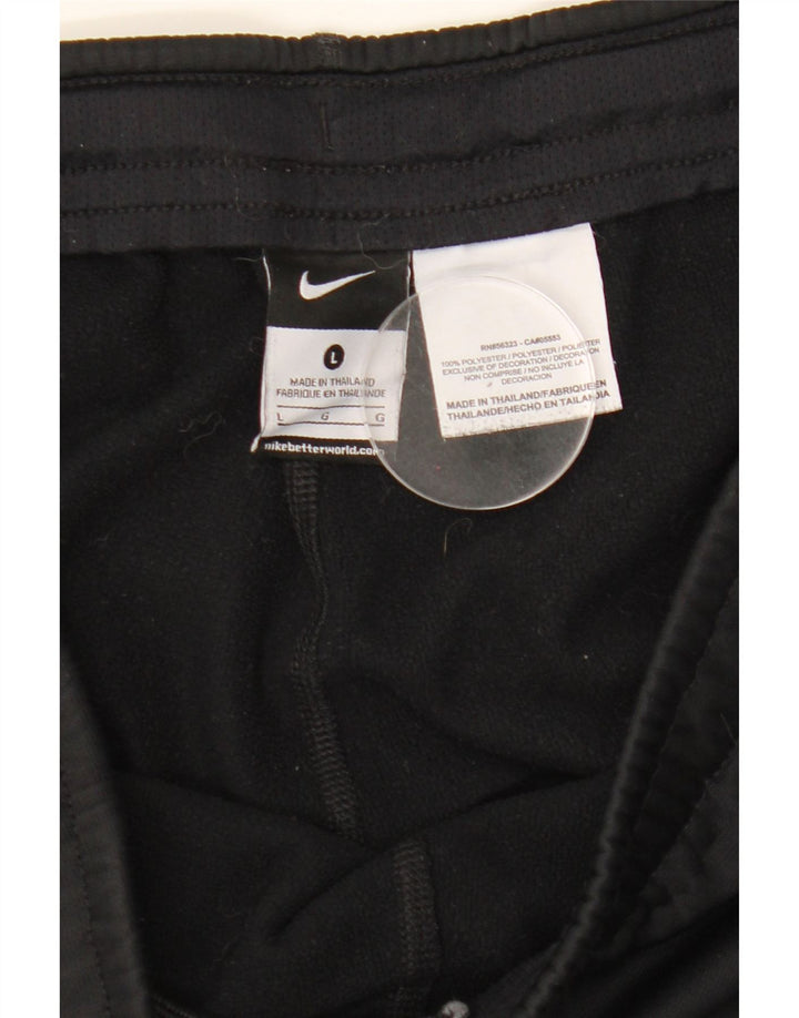 Ανδρικό παντελόνι αθλητικής φόρμας Nike Therma-Fit μεγάλο μαύρο πολυεστέρα