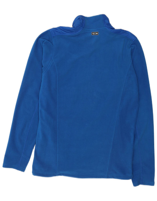 Ανδρικό Fleece Jacket Adidas UK 42/44 Large Blue Polyester Sports