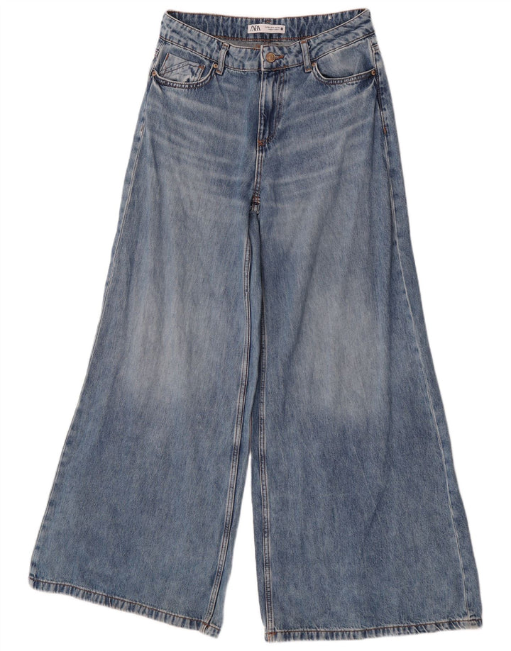 Zara Γυναικείο Τζιν EU 38 Small W28 L32 Μπλε βαμβακερό