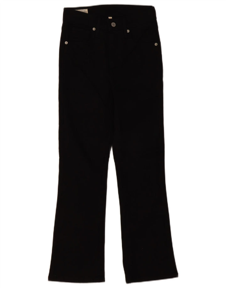 Γυναικείο τζιν LEVI'S Bootcut W24 L26 Μαύρο βαμβακερό