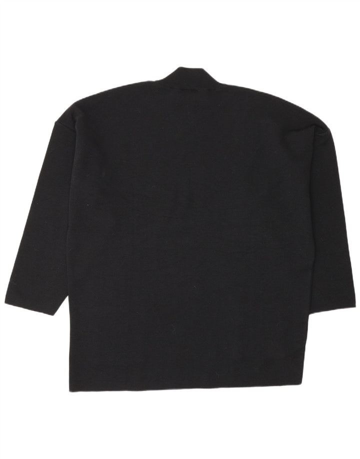 Arnaud & Thierry Gillier γυναικείο πουλόβερ με λαιμό χελώνα UK 14 Medium Bla