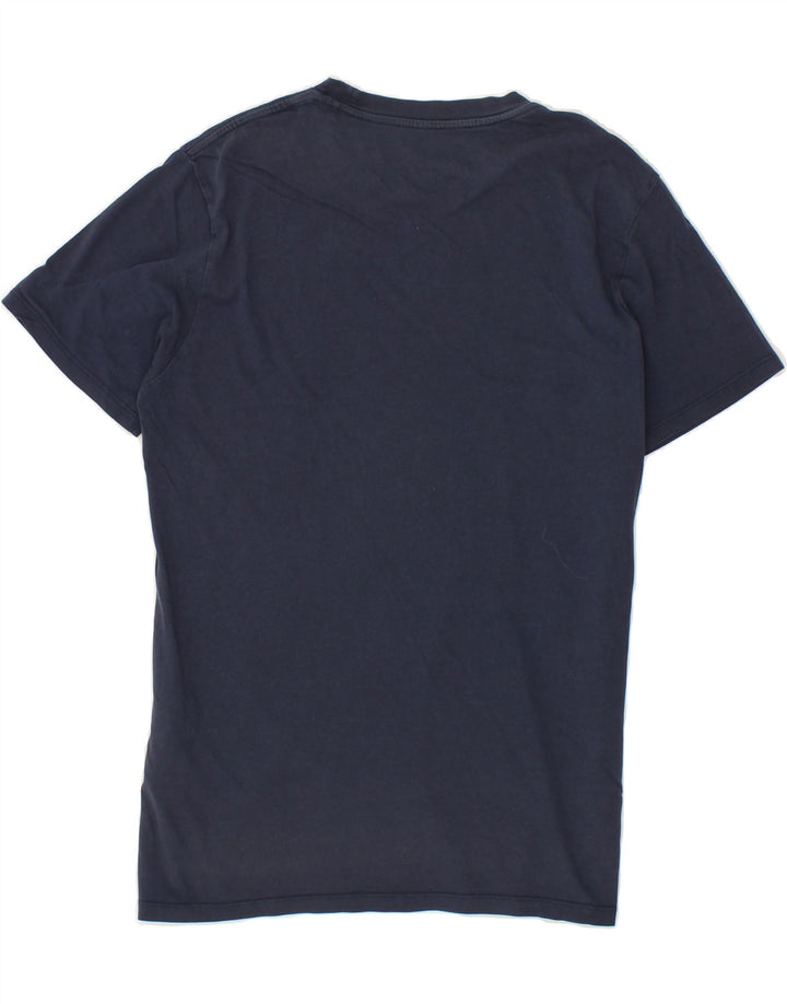 LEVI'S Mens Graphic T-Shirt Top Medium Navy Blue Cotton Vintage Levi's and Second-Hand Levi's from Messina Hembry 