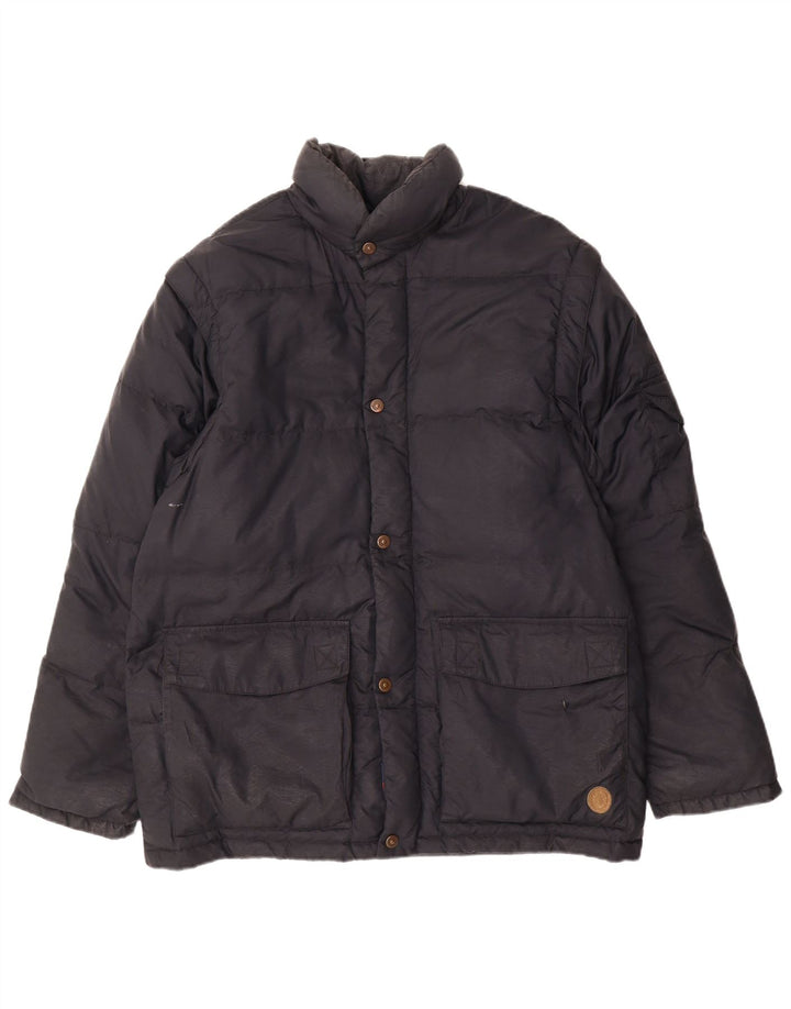 Ανδρικό μπουφάν Trussardi Loose Fit με επένδυση IT 44 XS Μαύρο Πολυεστέρας