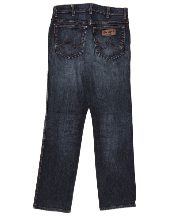 Ανδρικό τζιν ίσιο WRANGLER Texas Stretch W32 L32 Μπλε βαμβακερό