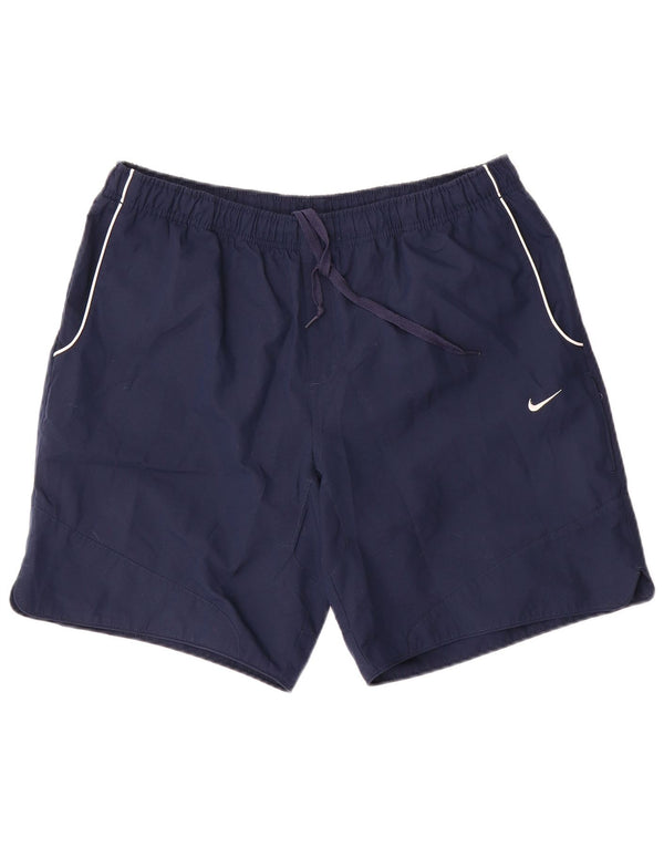 Ανδρικό αθλητικό σορτς Nike μεγάλο μπλε ναυτικό πολυεστέρα