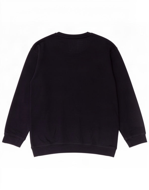 Superga Γυναικείο Φούτερ γραφικό Jumper UK 14 Medium Navy Blue Cotton