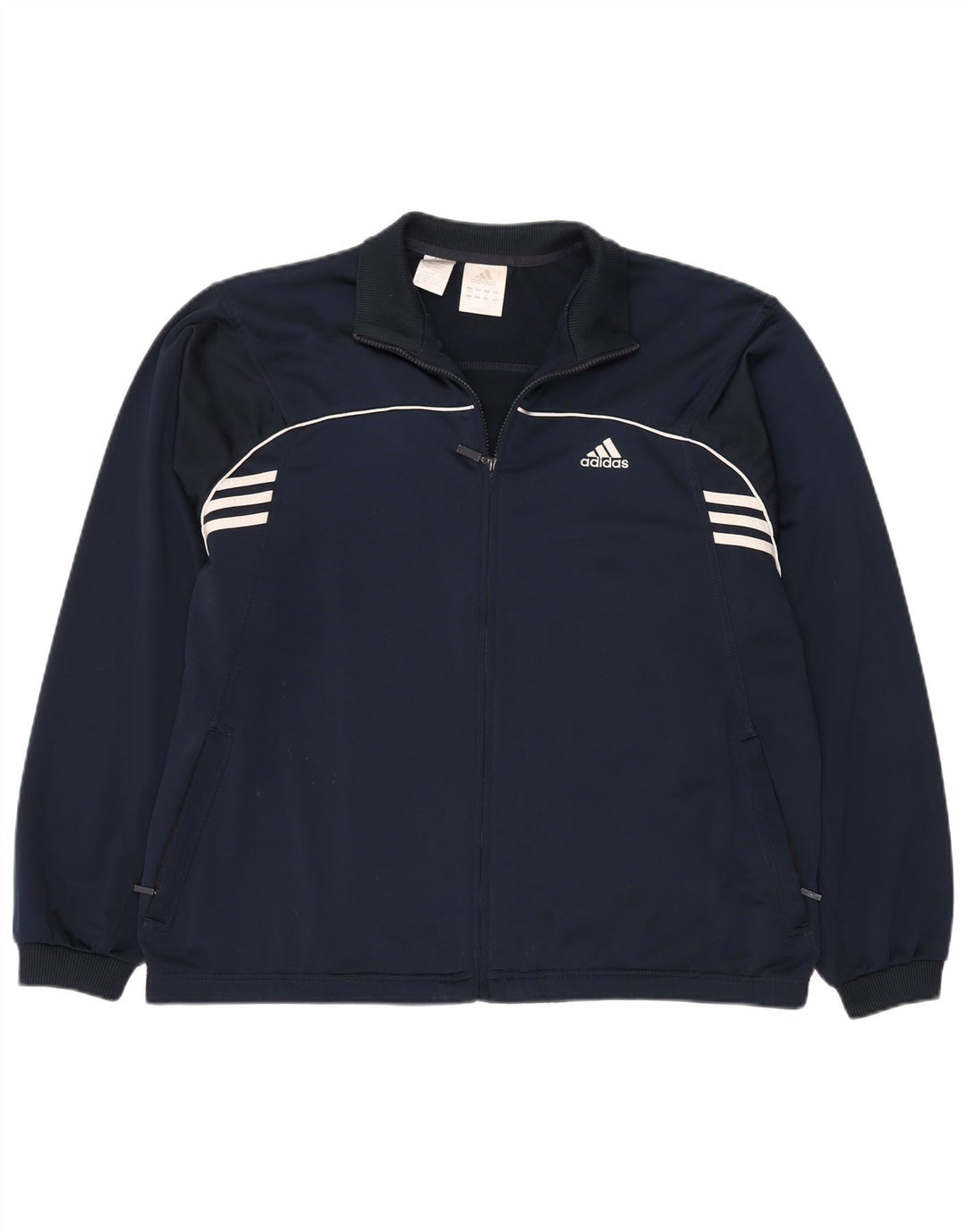 Ανδρική φόρμα ADIDAS Top Jacket UK 44/46 Large Navy Blue Polyester