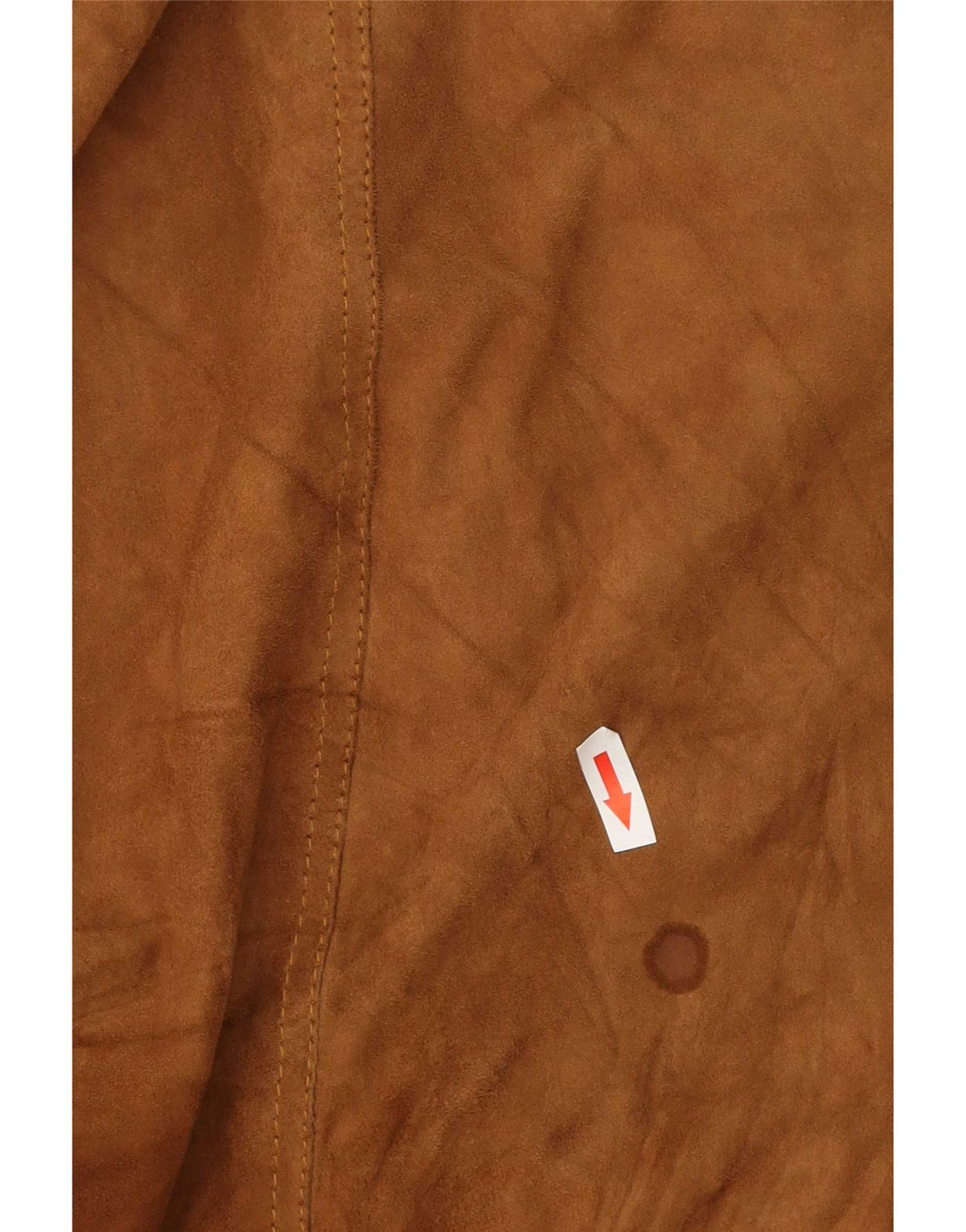 Vintage Ανδρικό Suede Bomber Jacket IT 52 XL Καφέ Δερμάτινο