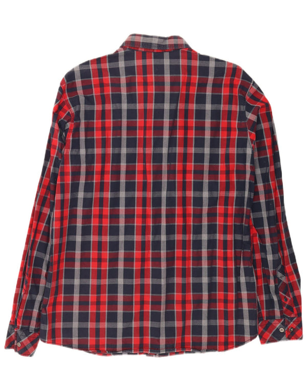 Jack & Jones Ανδρικό πουκάμισο XL Πολύχρωμο βαμβακερό καρό