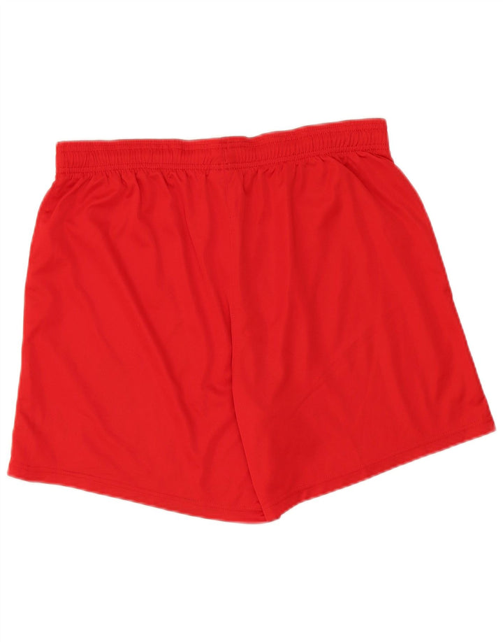 Ανδρικό αθλητικό σορτς Nike Dri Fit με μεγάλο κόκκινο πολυεστέρα