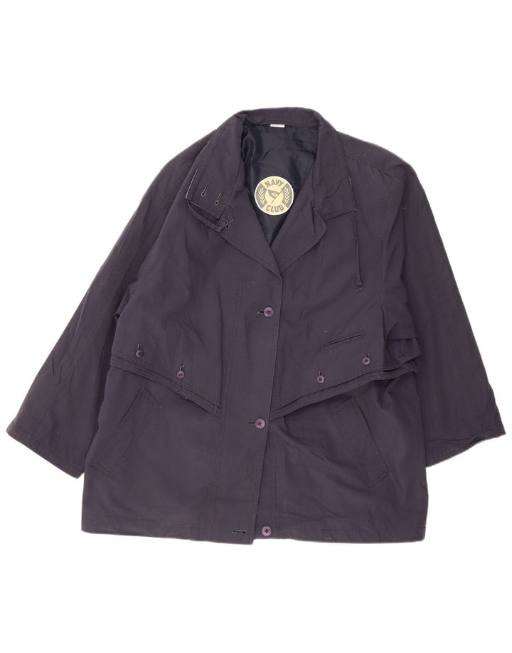 Γυναικείο Utility Jacket VINTAGE EU 46 XL Navy Blue Polyester