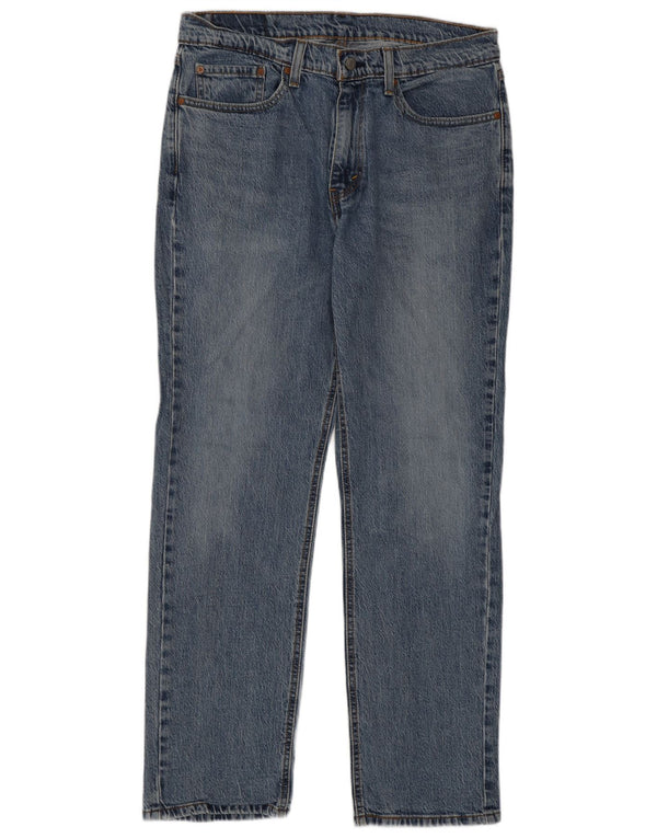 Levi's Mens 541 Straight Jeans W34 L32 Μπλε βαμβακερό