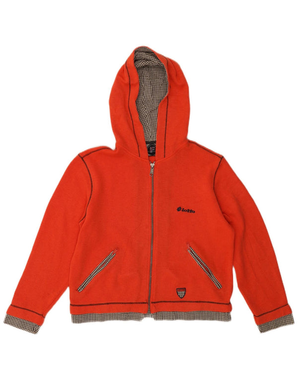 Γυναικείο πουλόβερ με κουκούλα με φερμουάρ LOTTO UK 10 Small Red Polyester