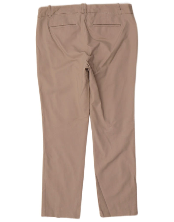 Γυναικείο ίσιο casual παντελόνι Calvin Klein US 8 Medium W32 L28 Beige