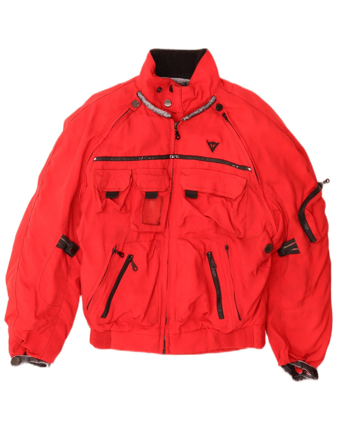 Ανδρικό μπουφάν Dainese Racer Size 50 Medium Red Nylon