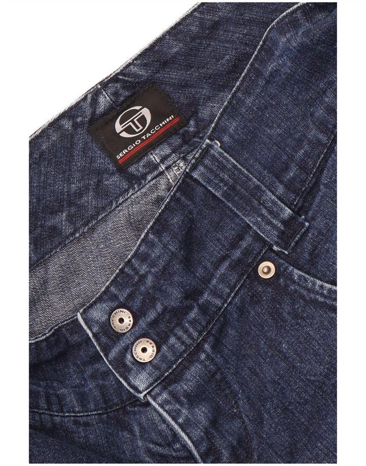 Sergio Tacchini Γυναικείο Straight Jeans W32 L28 Navy Blue