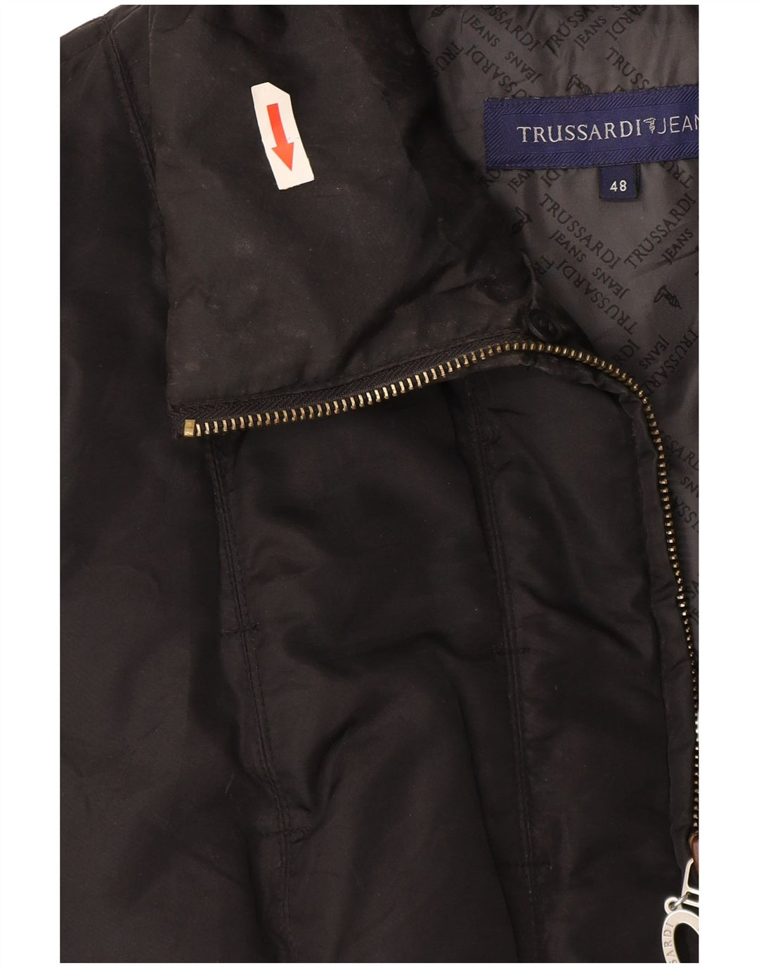 Trussardi Γυναικείο Μπουφάν IT 48 XL Μαύρο Πολυαμίδιο