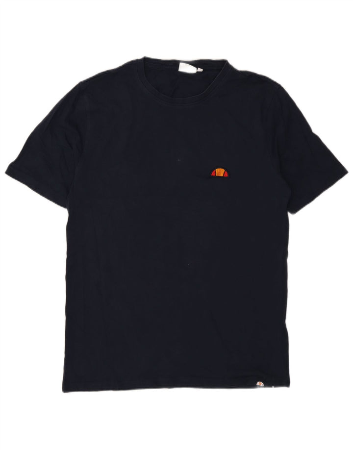 Ανδρικό T-Shirt Ellesse Top Medium Navy Blue Βαμβακερό