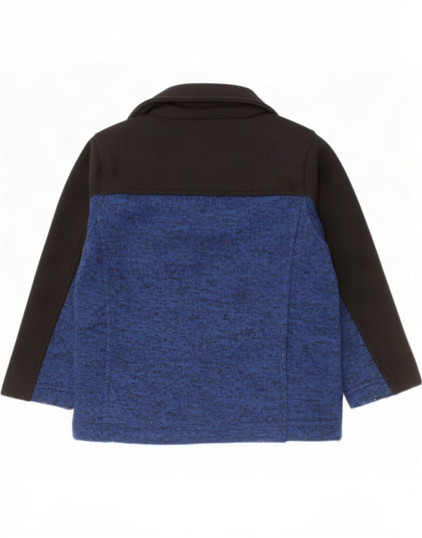 Top μπουφάν Dkny Baby Boys αθλητική φόρμα 18-24 μηνών Navy Blue Colorblock