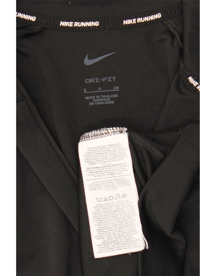 Γυναικεία φόρμα πουλόβερ με φερμουάρ NIKE Dri Fit Top 10 Small Black