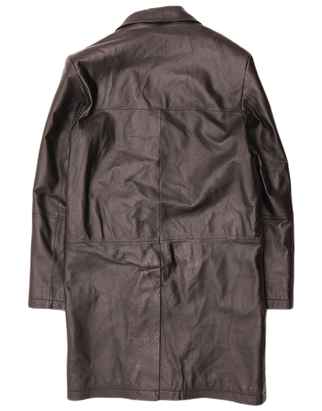 Conbipel Ανδρικό Δερμάτινο Παλτό IT 46 Small Black Leather