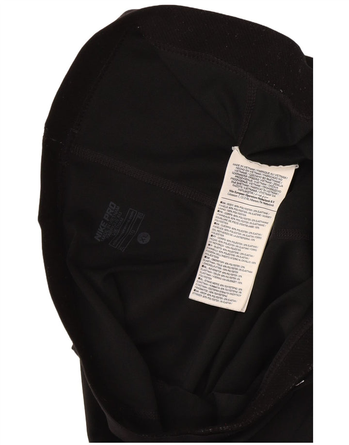 Γυναικεία Nike Dri Fit Graphic Capri leggings UK 18 XL Black Polyester