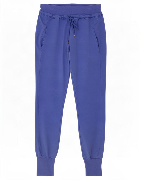 Champion Womens Heritage Fit Tracksuit Παντελόνια Joggers UK 10 Small Blue