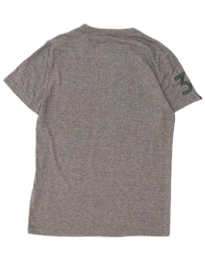Ανδρικό γραφικό T-Shirt Superdry Top Μεσαίο γκρι βαμβακερό