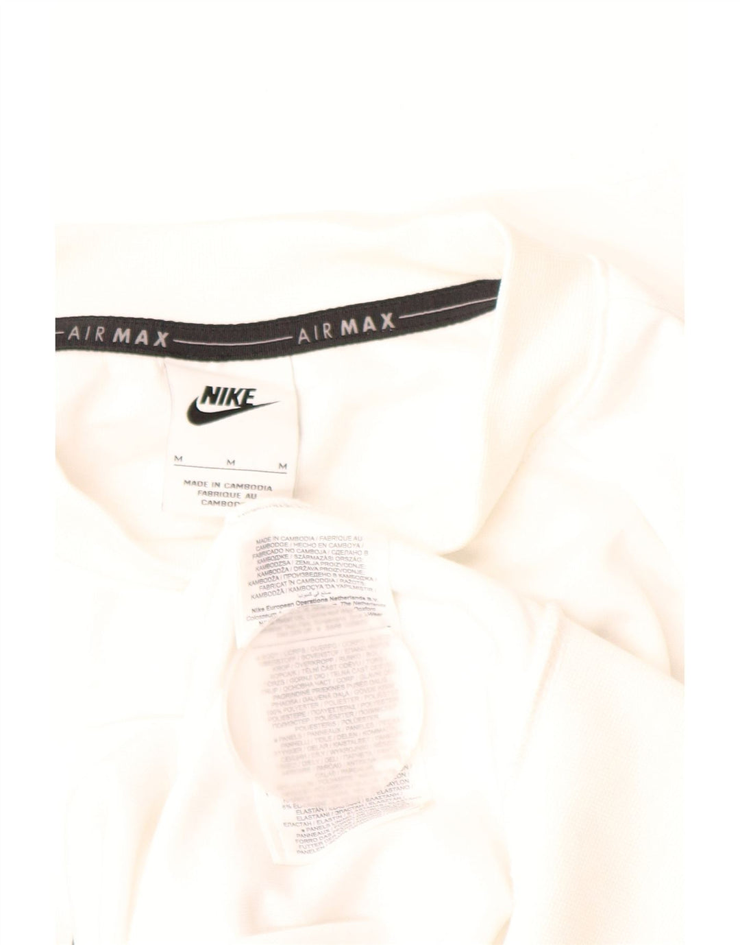 Ανδρικό φούτερ NIKE Air Max Graphic Jumper Μεσαίο λευκό πολυεστέρα