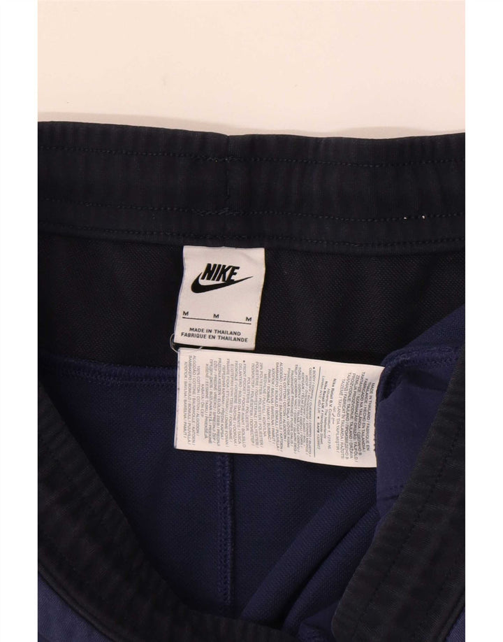 Ανδρική αθλητική φόρμα Nike Παντελόνι Joggers Μεσαίου μπλε χρώματος βαμβακερό