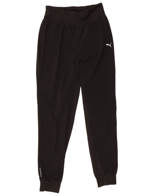Γυναικεία αθλητική φόρμα PUMA Παντελόνι Joggers UK 10 Small Black Polyester
