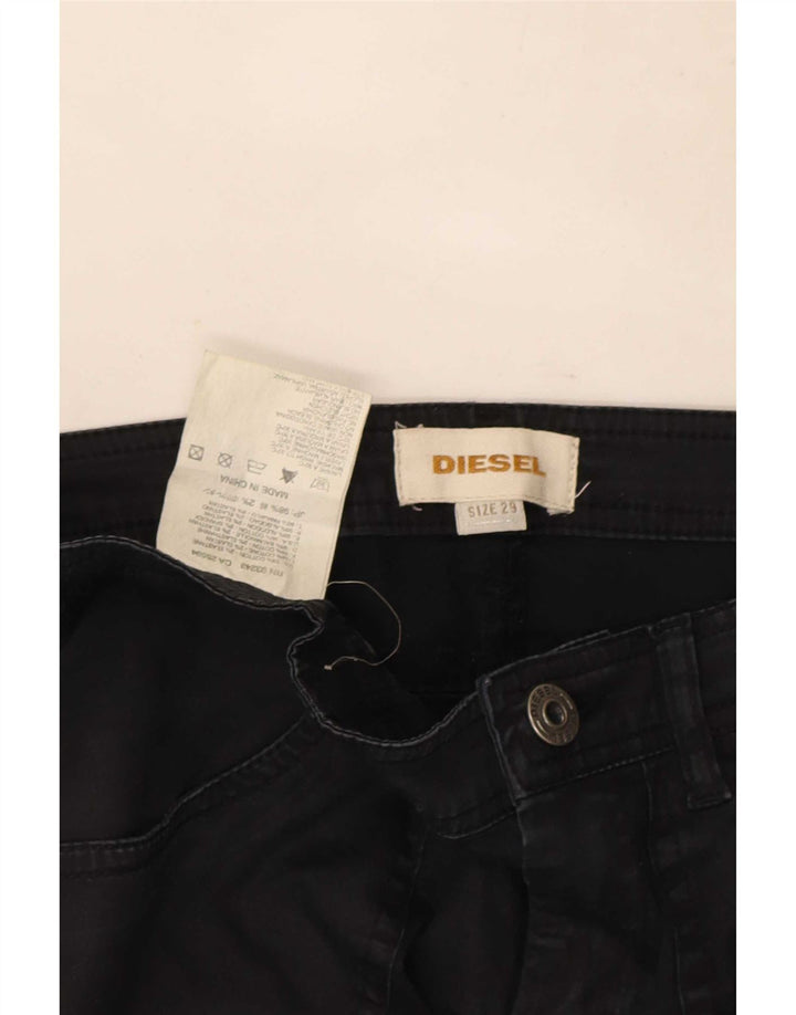 Diesel Γυναικείο Slim Jeans W29 L30 Μαύρο βαμβακερό