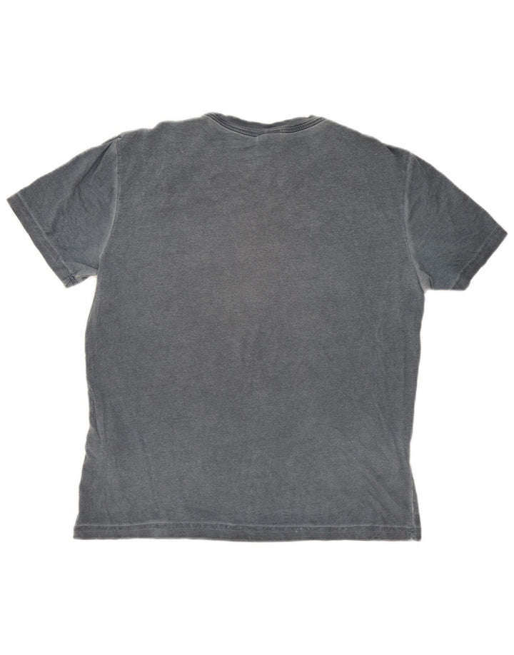 Ανδρικό γραφικό T-Shirt Diadora Top Μεσαίο γκρι βαμβακερό